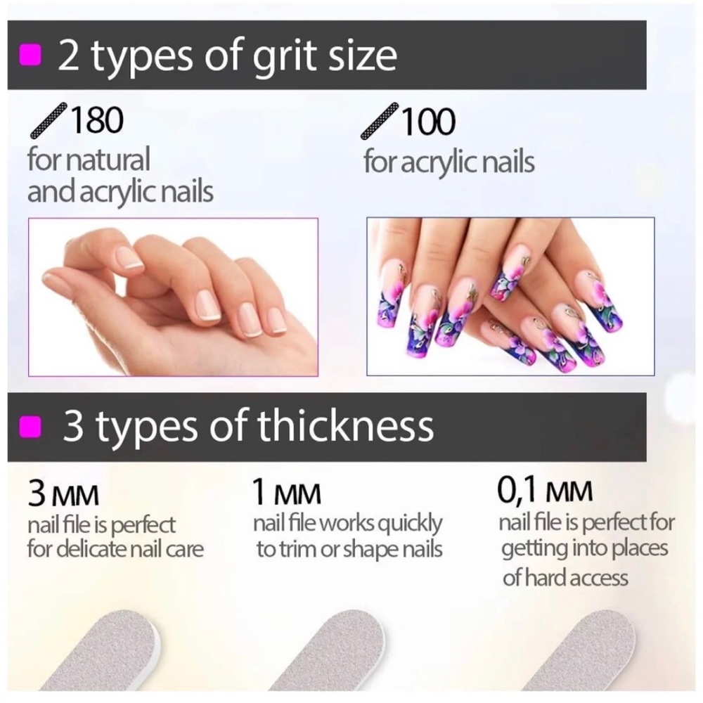 Nail File Set - Picture 2 of 4